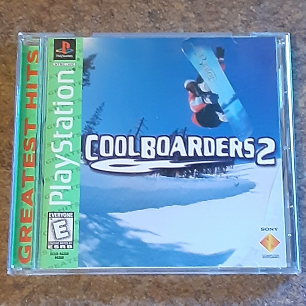 Vintage Sony PlayStation Greatest Hits Cool Boarde